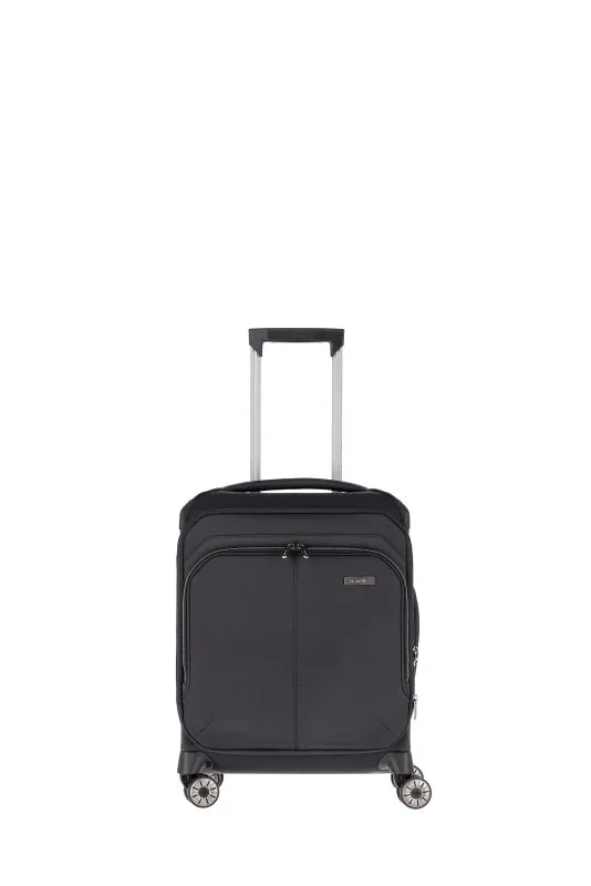 Travelite PRIIMA Kabinengepäck S mit 4 Rollen - Schwarz