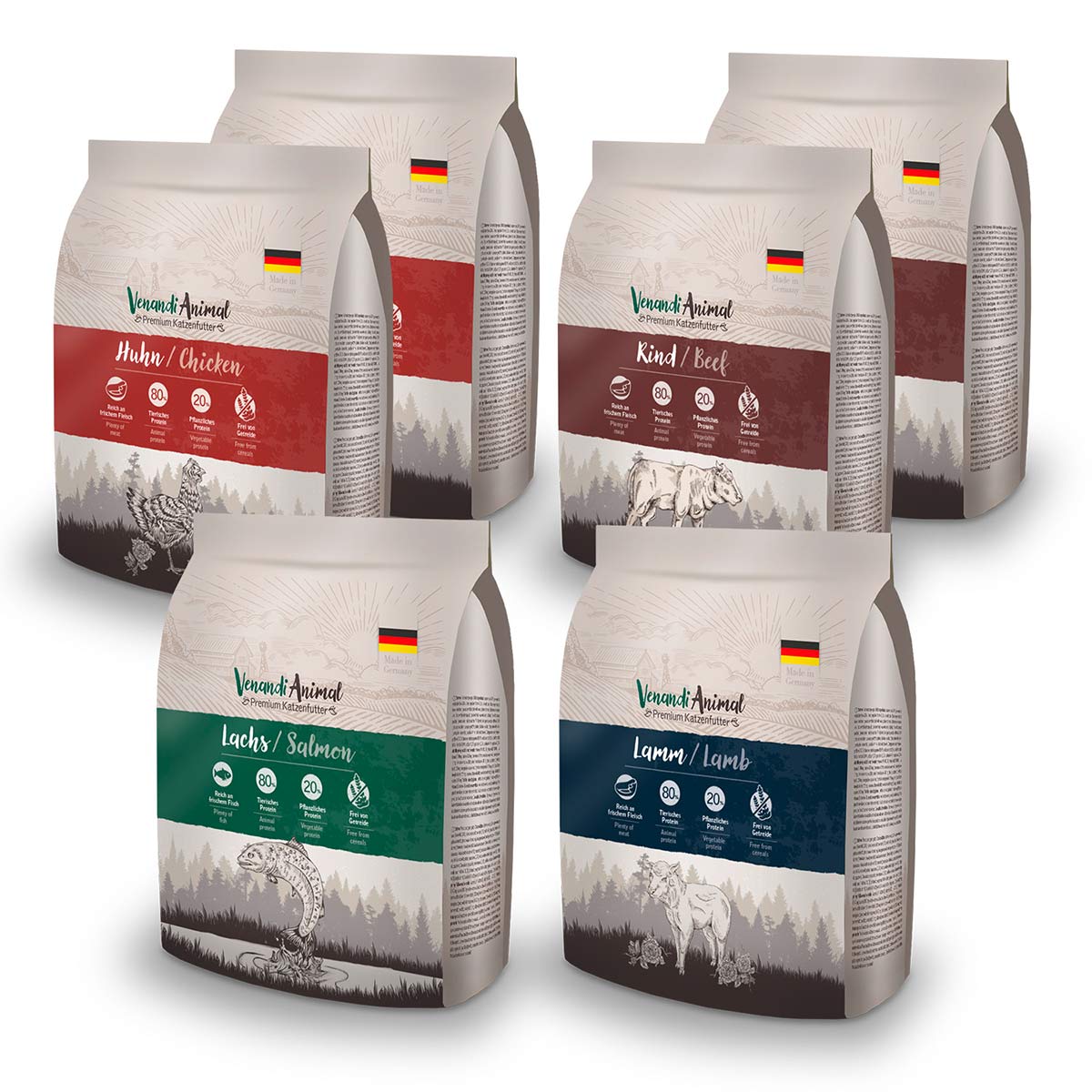 Venandi Animal - Probierpaket 6x300 g günstig kaufen