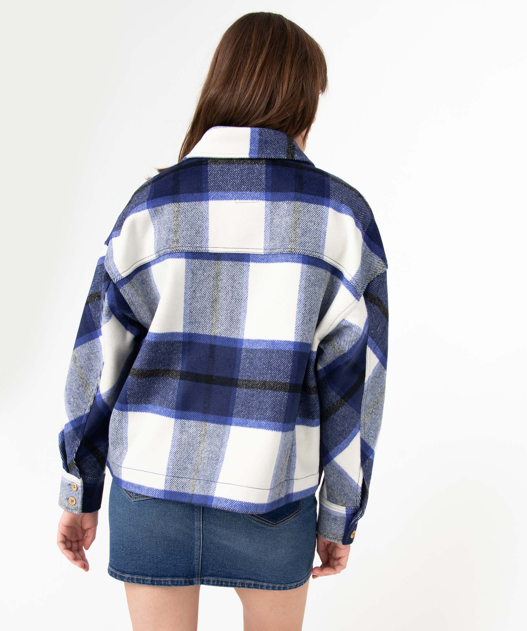 Sur-chemise femme à carreaux - Camps United carreaux | GEMO
