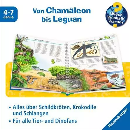 Ravensburger Wieso? Weshalb? Warum?, Band 64: Alles über Reptilien