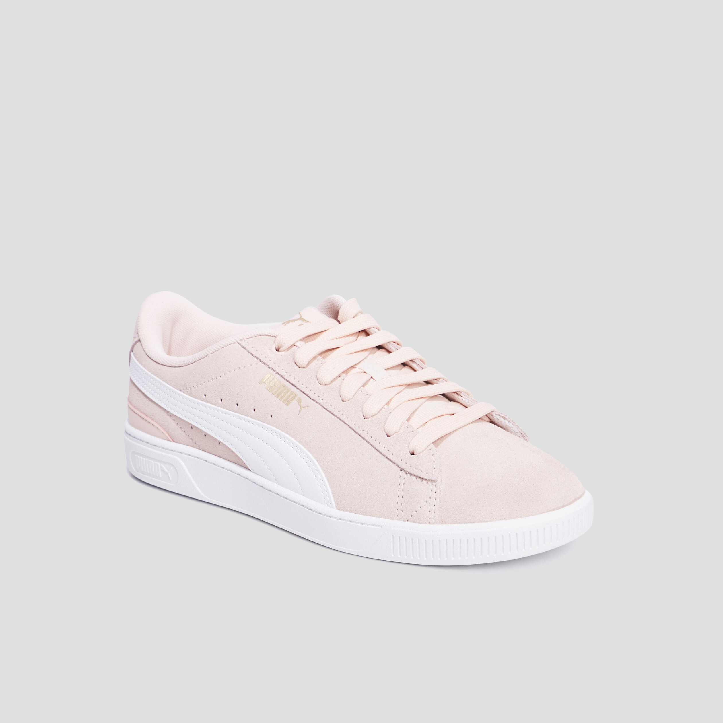 Tennis à lacets Puma Vicky rose femme | La Halle