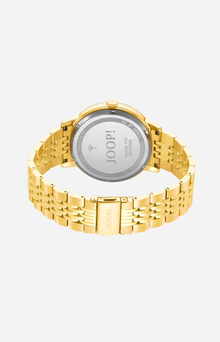 Herrenuhr in Gold