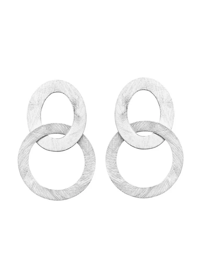 Casa Jewelry Ασημένια σκουλαρίκια Lola