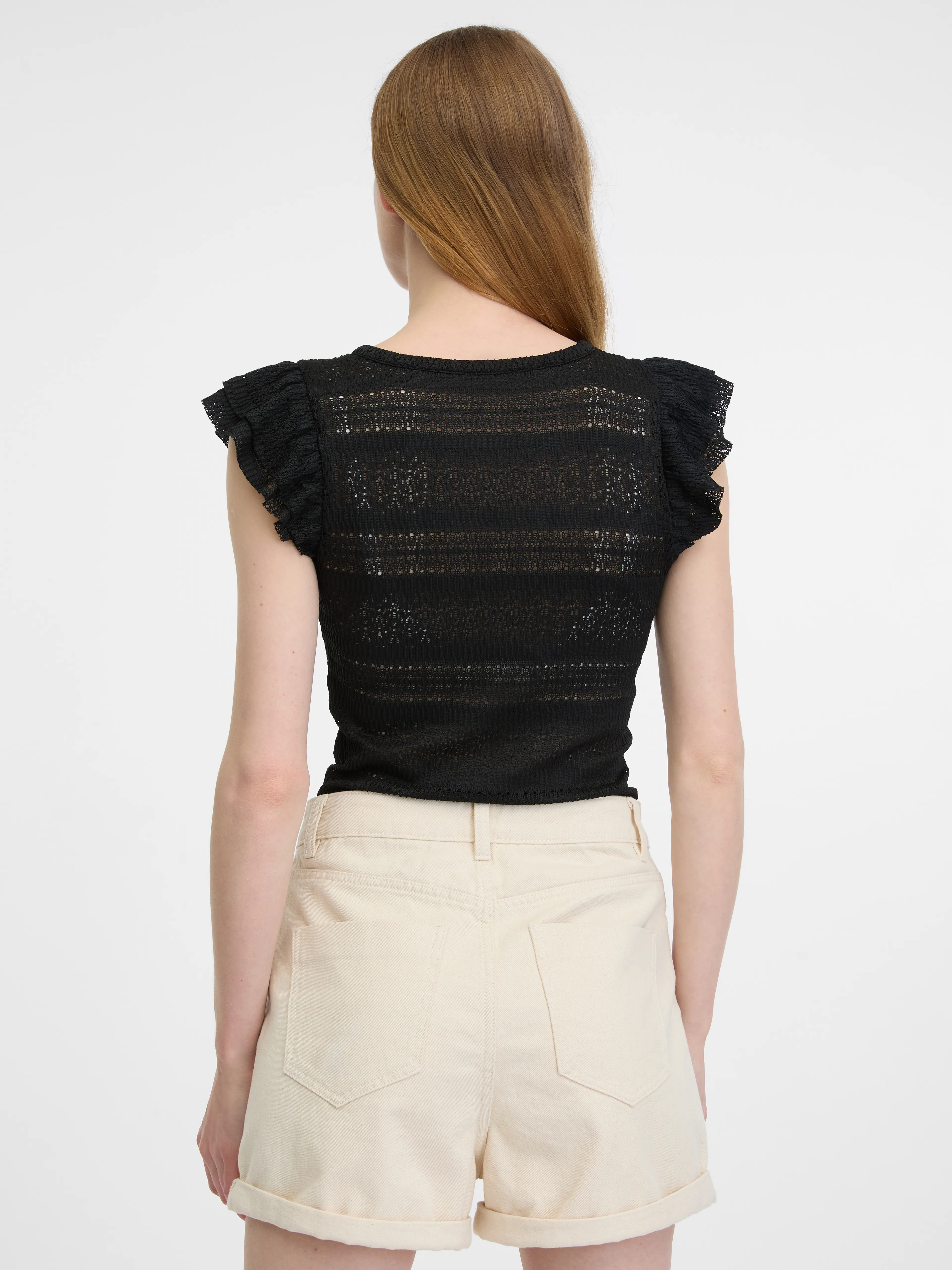 Schwarze Bluse ORSAY