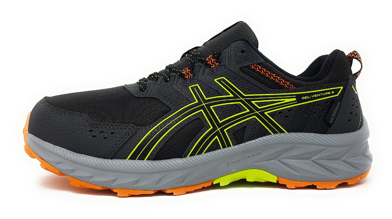 Asics Gel-Venture 9 Waterproof 1011B705 Grau 020- Grey/Neon Lime