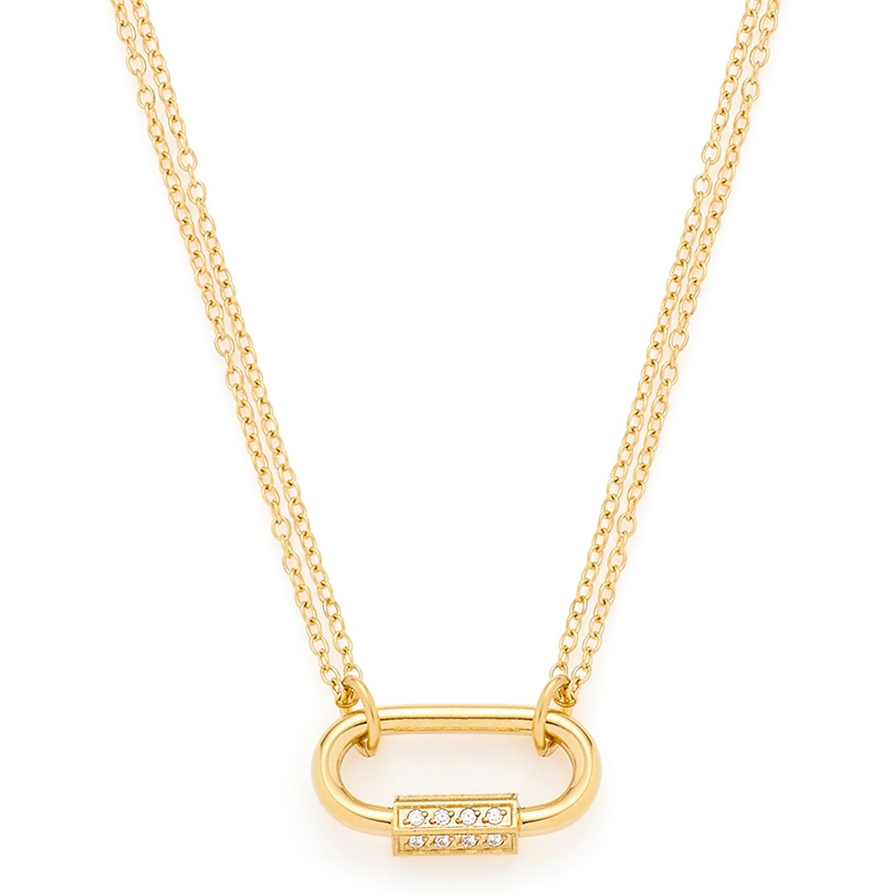 Leonardo Chaînette Acier inoxydable collier
