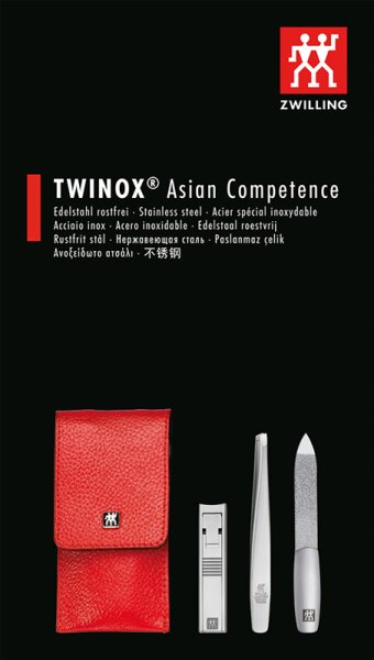 ZWILLING Beauty Premium Nagelpflege-Set - red Maniküre-Set