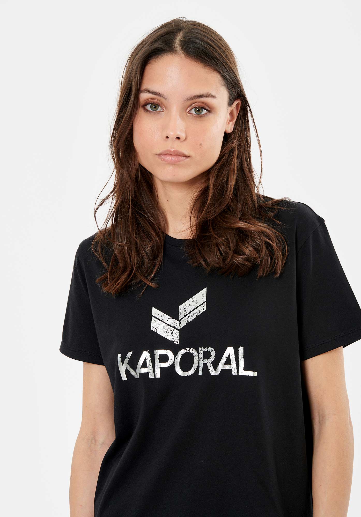 LEMIL  T-shirt noir Femme