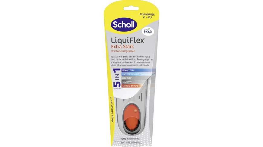 Scholl Liqui Flex Einlegesohlen Extra Support L