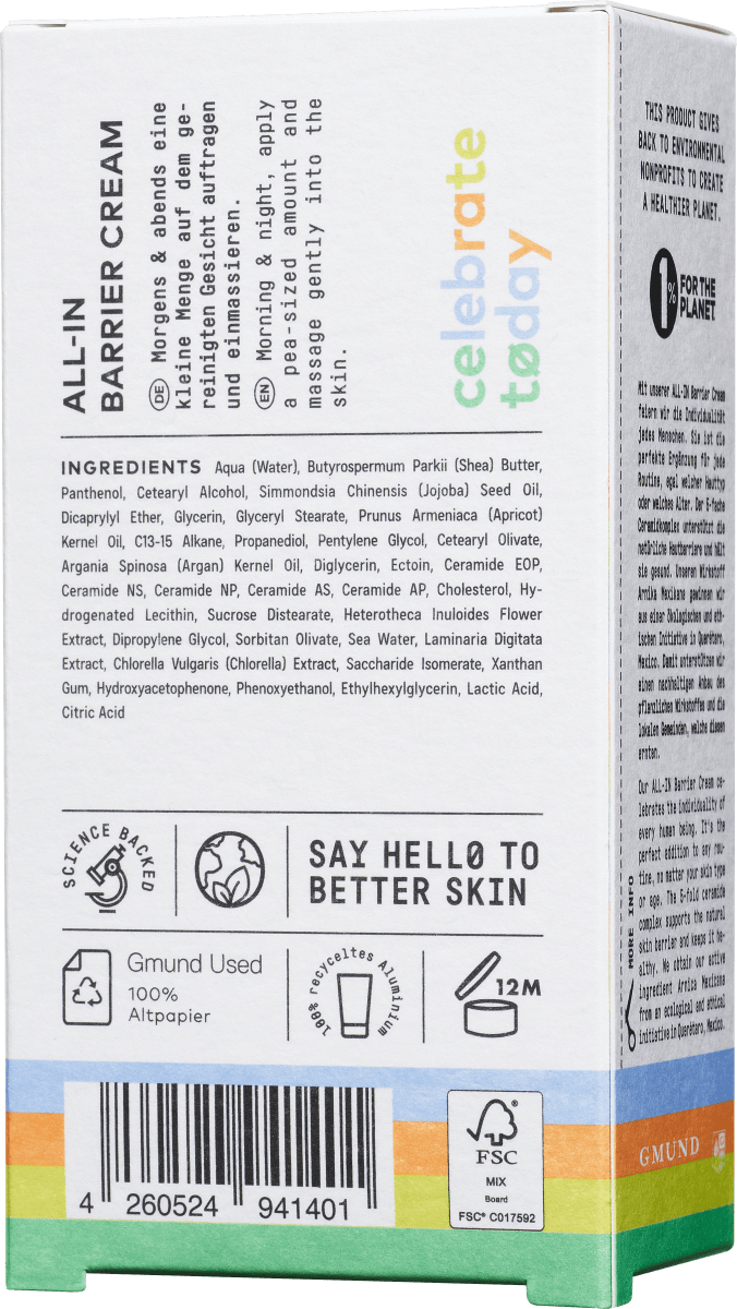 Gesichtscreme All-In Barrier, 50 ml