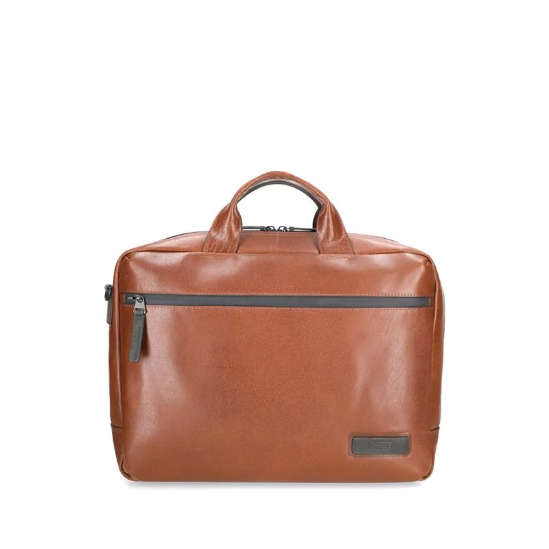 Jost MALMÖ Businesstasche M - cognac