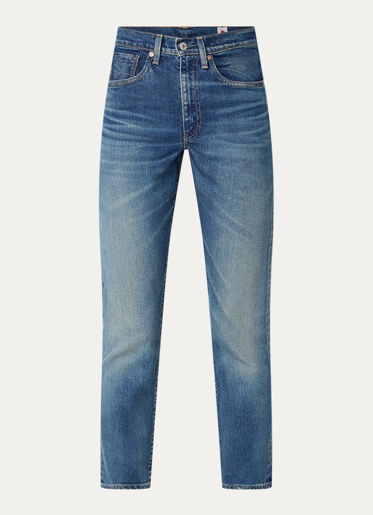 Levi's High waist slim fit cropped jeans with medium wash