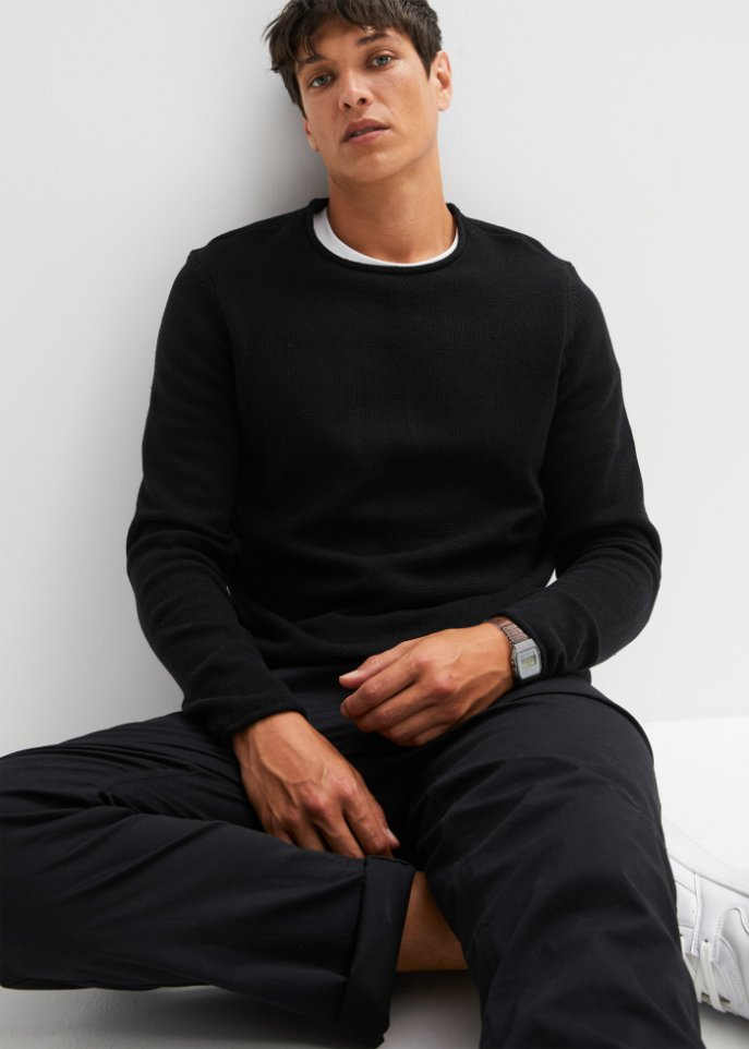 Pullover mit recycelter Baumwolle