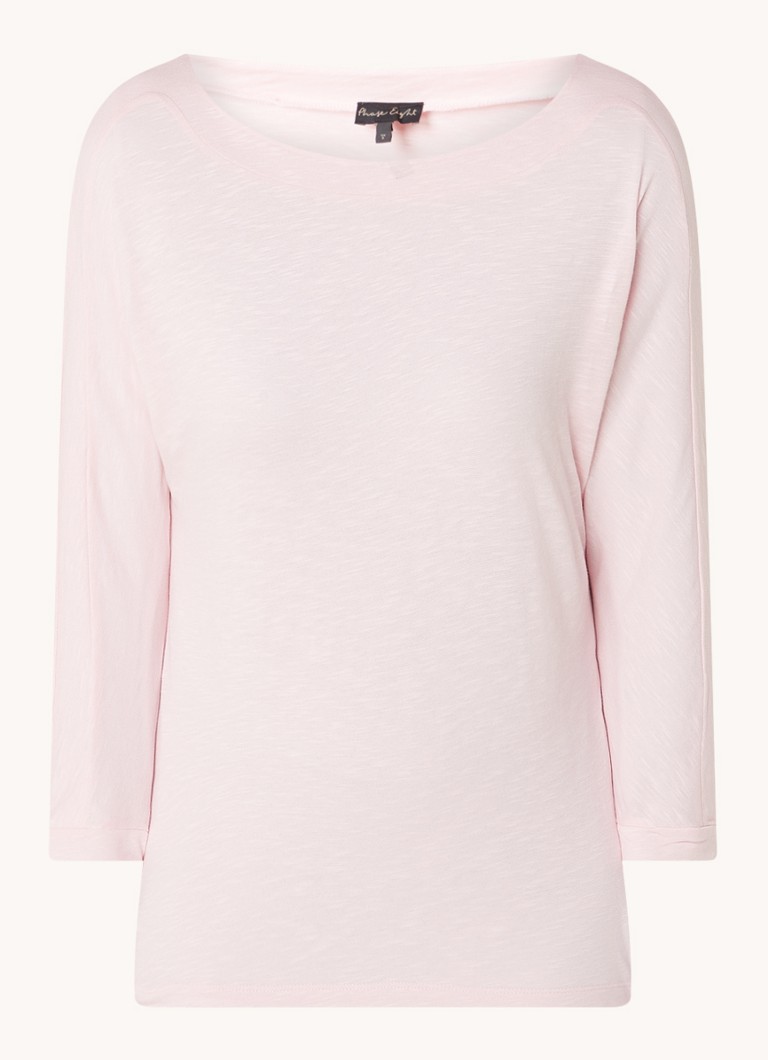 Phase Eight  Belle Scoop Neck Top Pale Pink