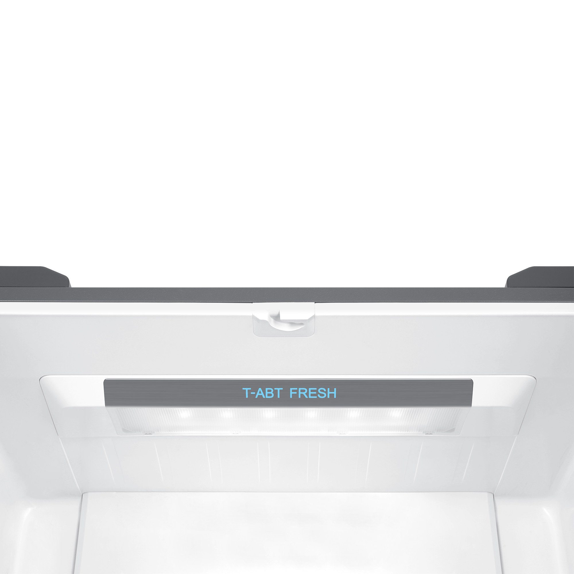 Haier Kühlschrank Edelstahl Look HCR5919FOPG, 190 cm hoch, 90,5 cm breit, MyZone HumidityZone