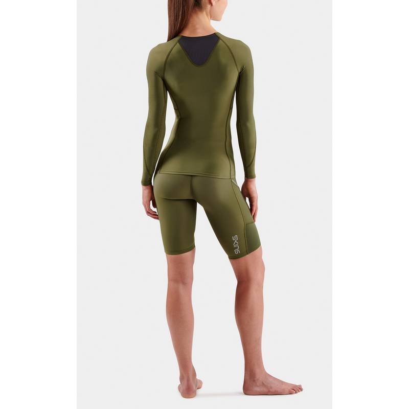 Skins S3 Longsleeve Funktionsshirt Damen