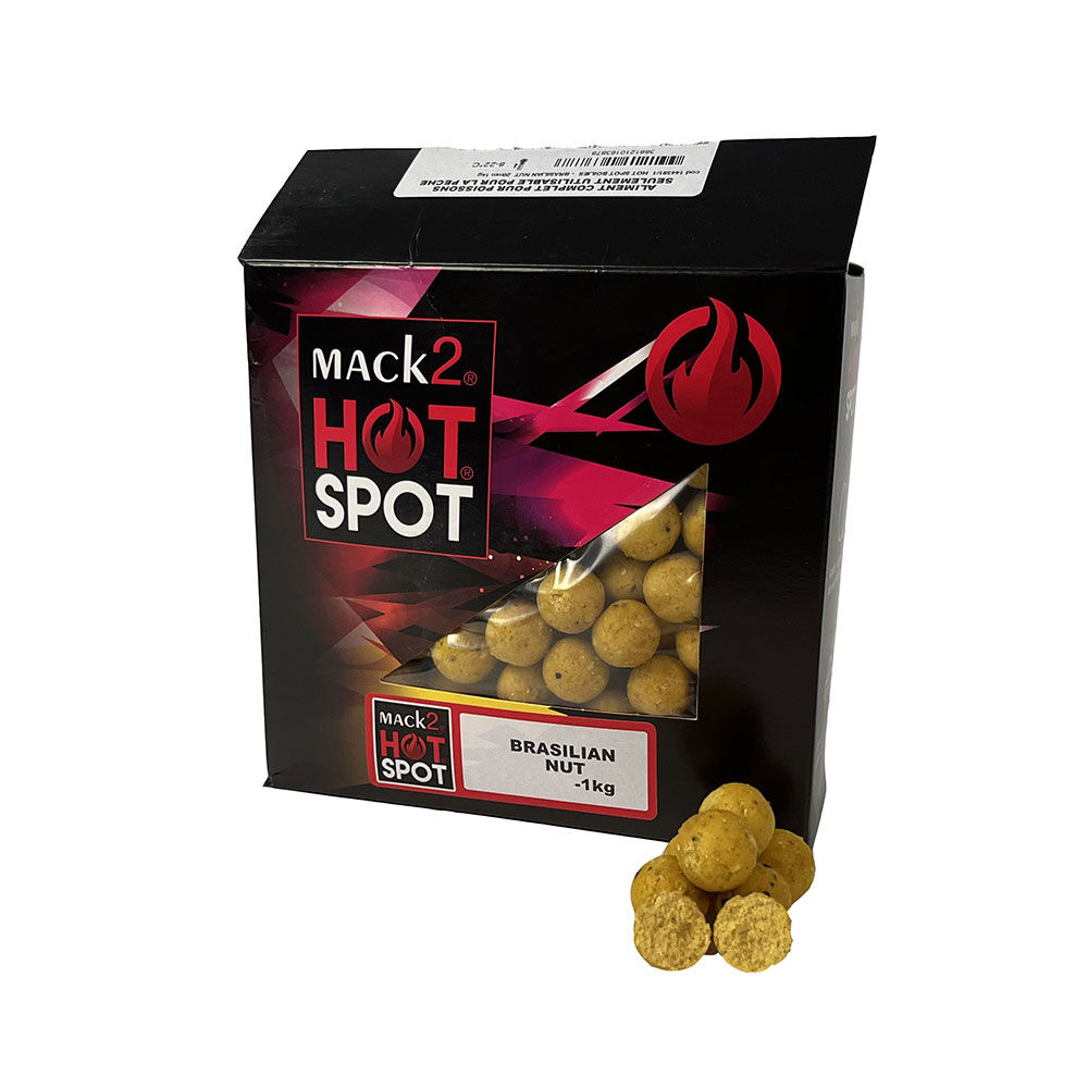 Mack2 Boiliji za krapa z brazilskimi oreščki 1 kg