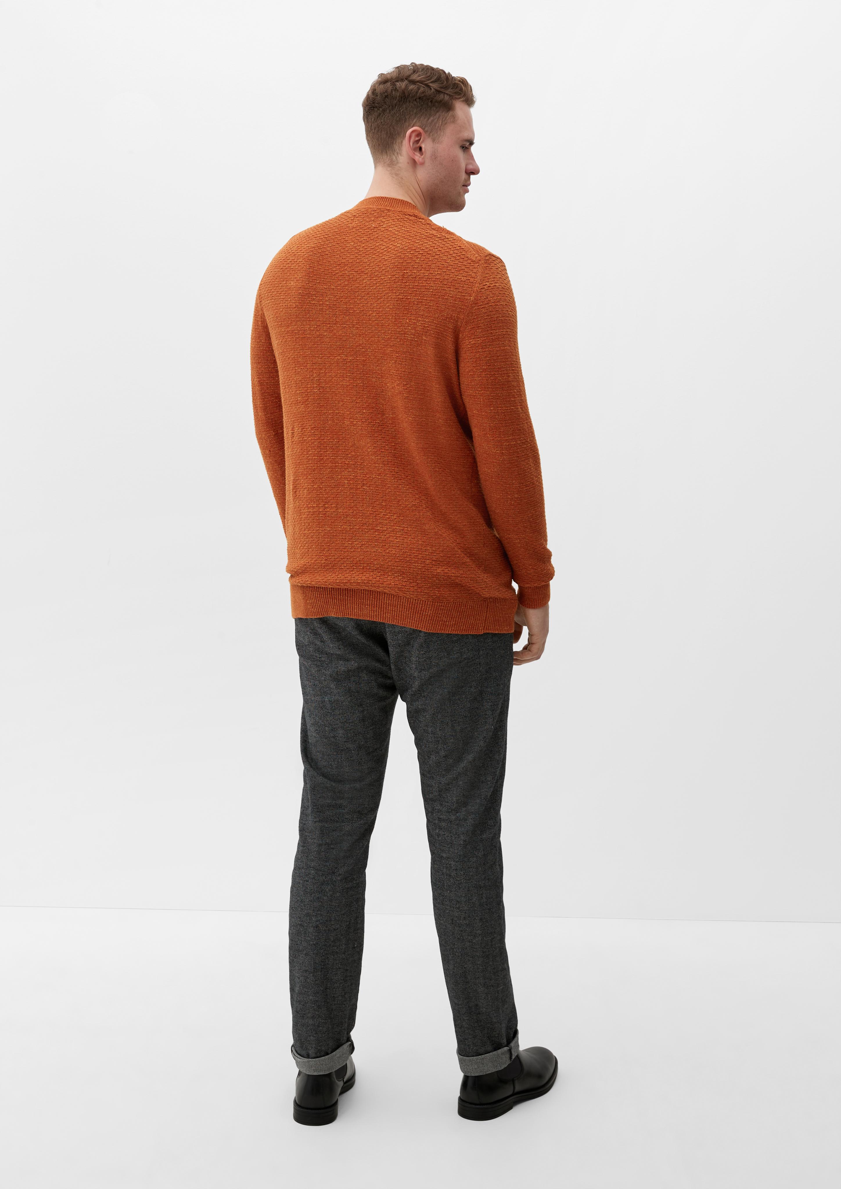 Strukturierter Strickpullover  2124702-28W1