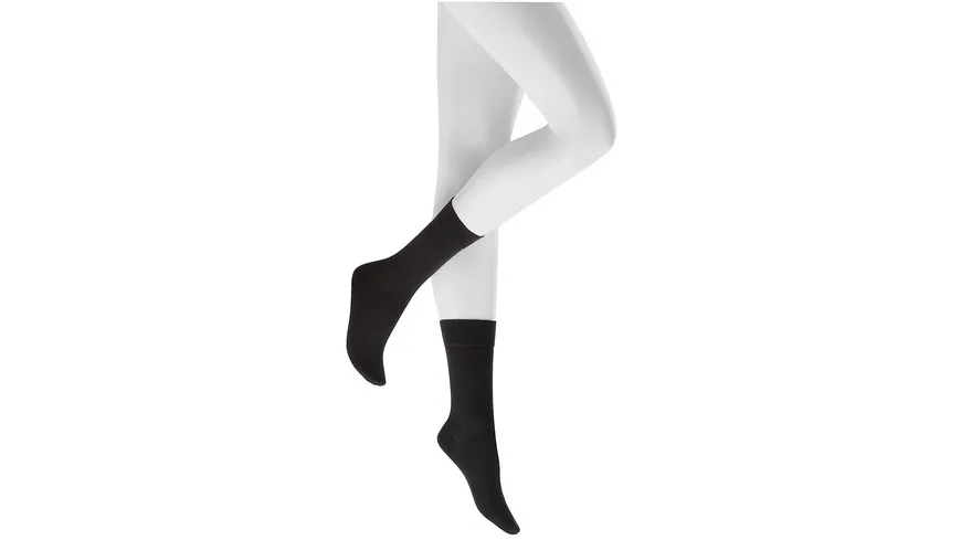 KUNERT Damen Socken Liz black