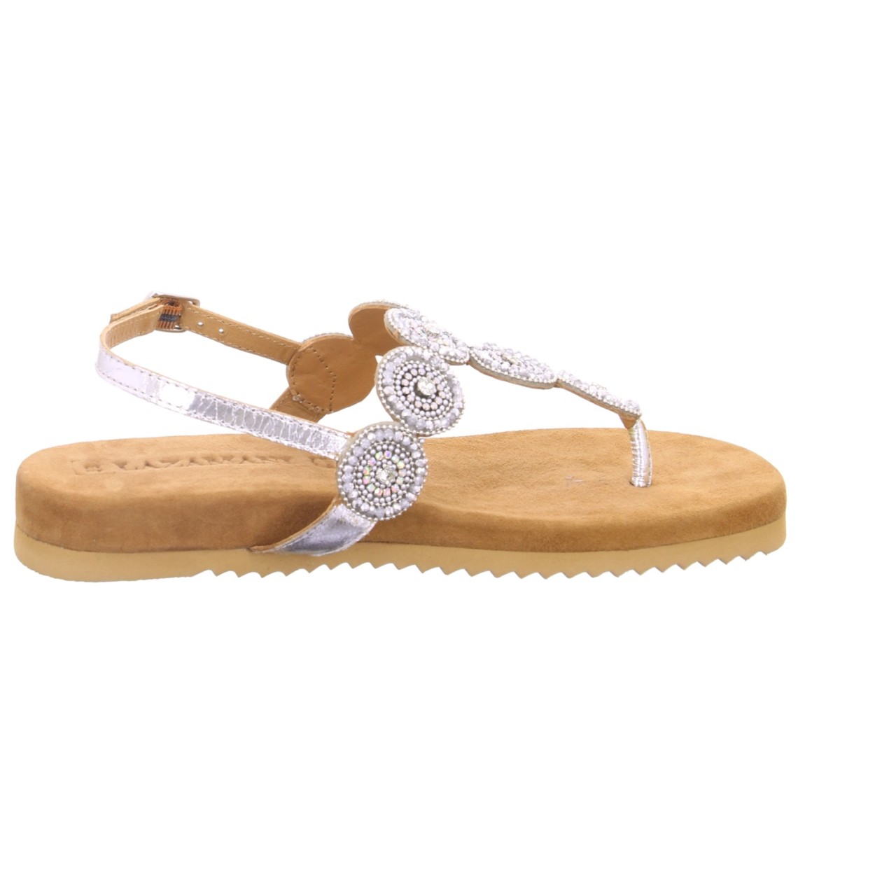 LAZAMANI Klassische Sandalen silber