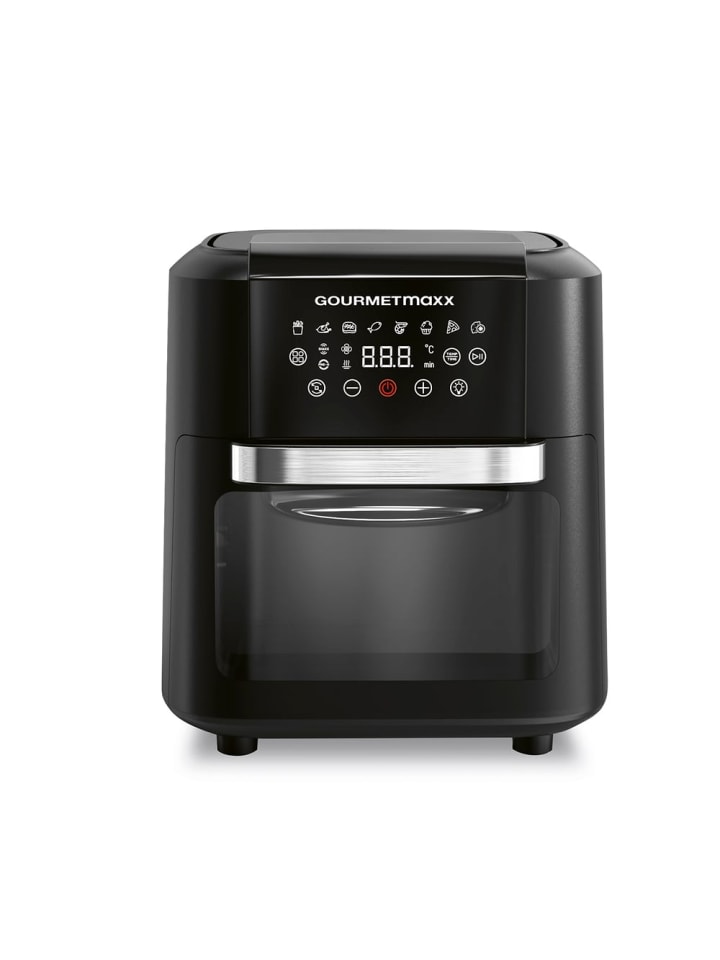 Gourmetmaxx GOURMETmaxx Heißluft-Ofen mit Erinnerungsfunktion - 11 l - schwarz günstig kaufen onesize