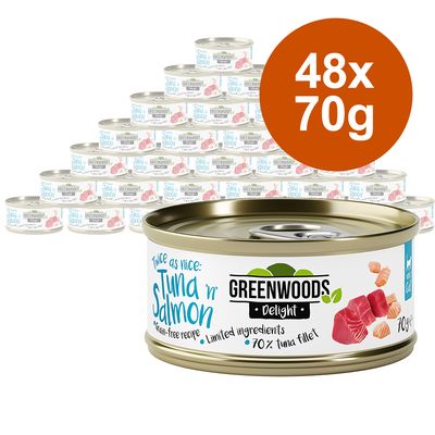 Greenwoods Delight Thunfischfilet mit Lachs