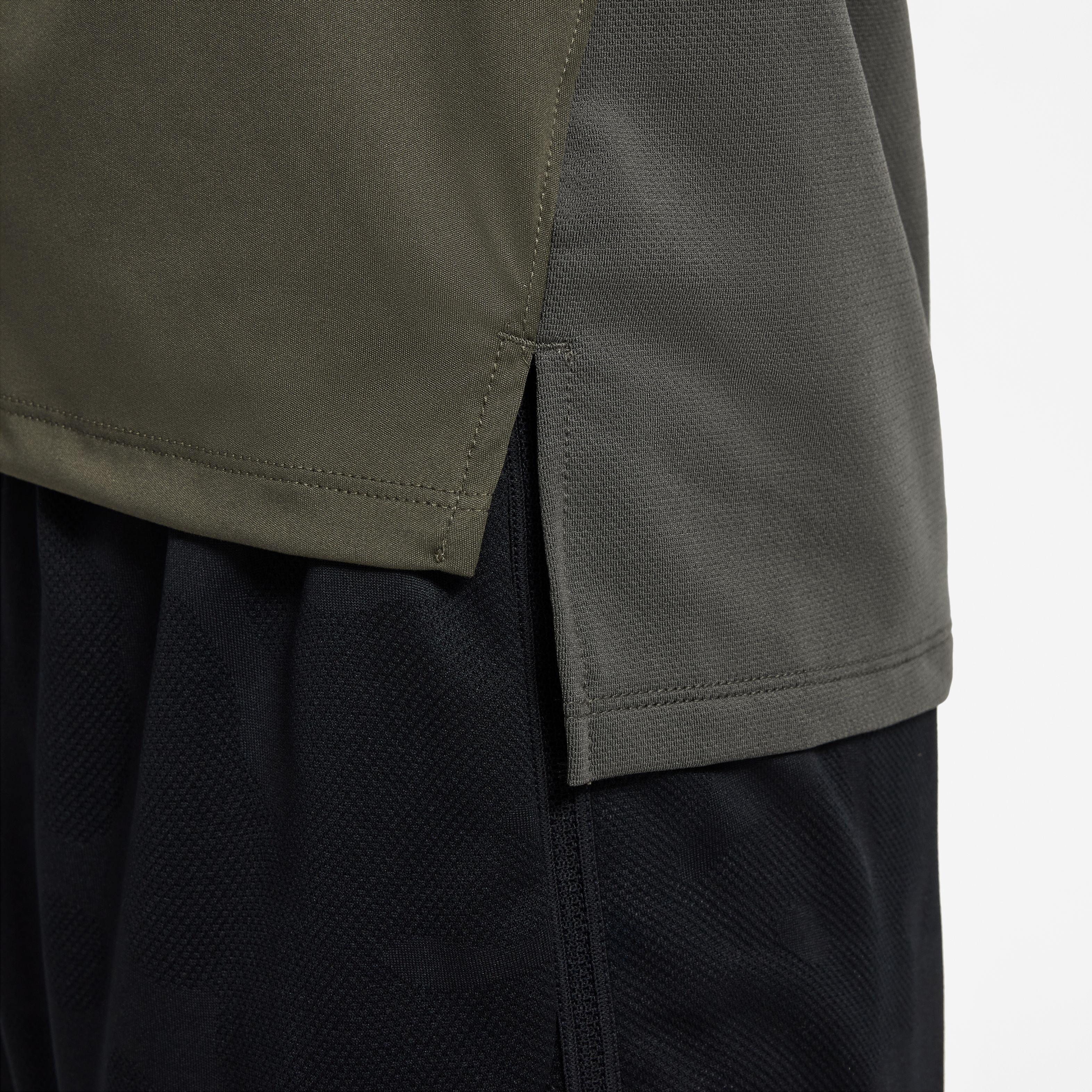 Dri-Fit Multi Tech Laufshirt Jungen - Khaki