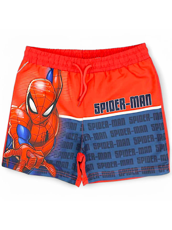 Spiderman Badeshorts Spider-Man in Rot günstig kaufen 134/140