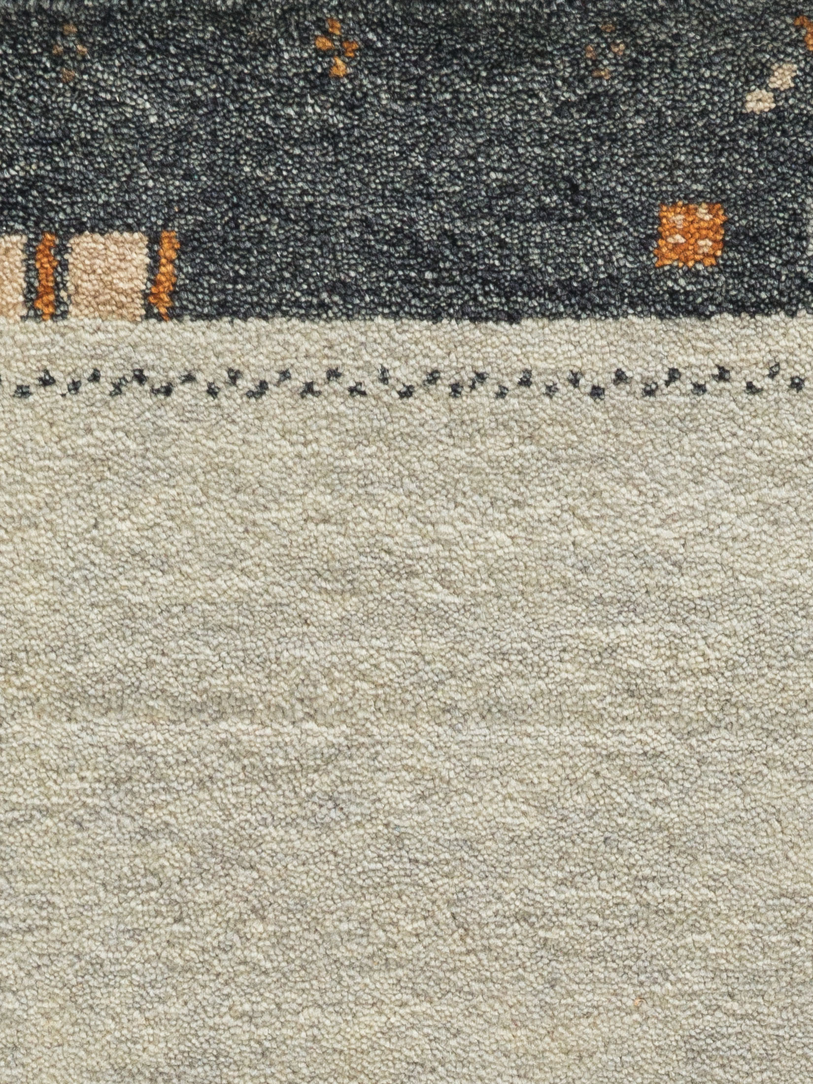 Odisha Gabbeh ca. 72 x 140 cm, Unikat / Einzelstück