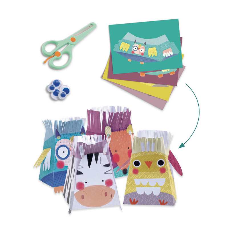 Coffret multi-activités Les animaux et leurs maisons Djeco