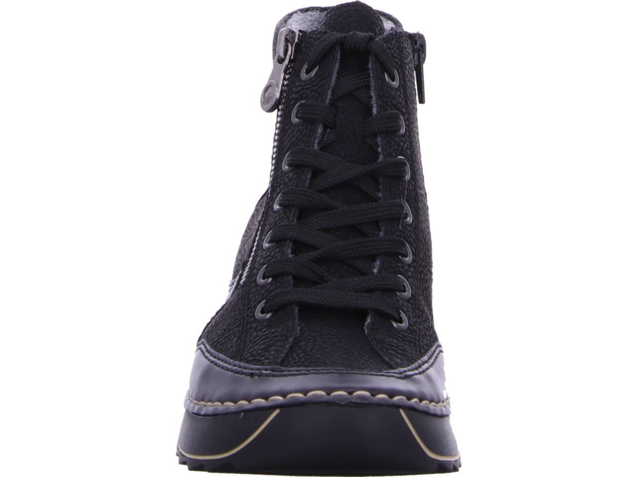 RIEKER Winterstiefel schwarz