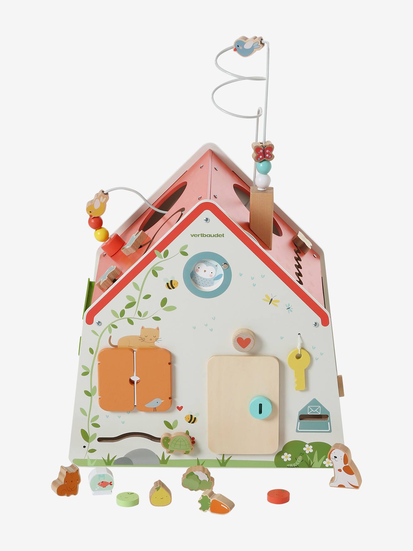 Grande maison d'activités en bois FSC® bois