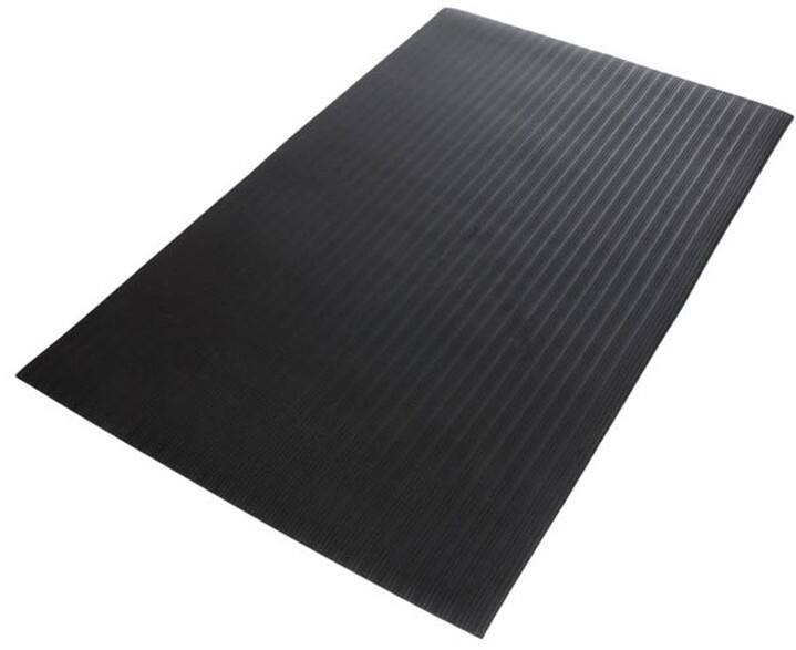 etm Anti-Ermüdungsmatte Softer-Work-Mat Schwarz 90 x 300 cm