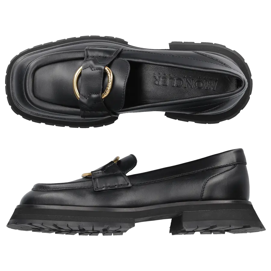 Moncler - Loafer BELL Kalbsleder - schwarz