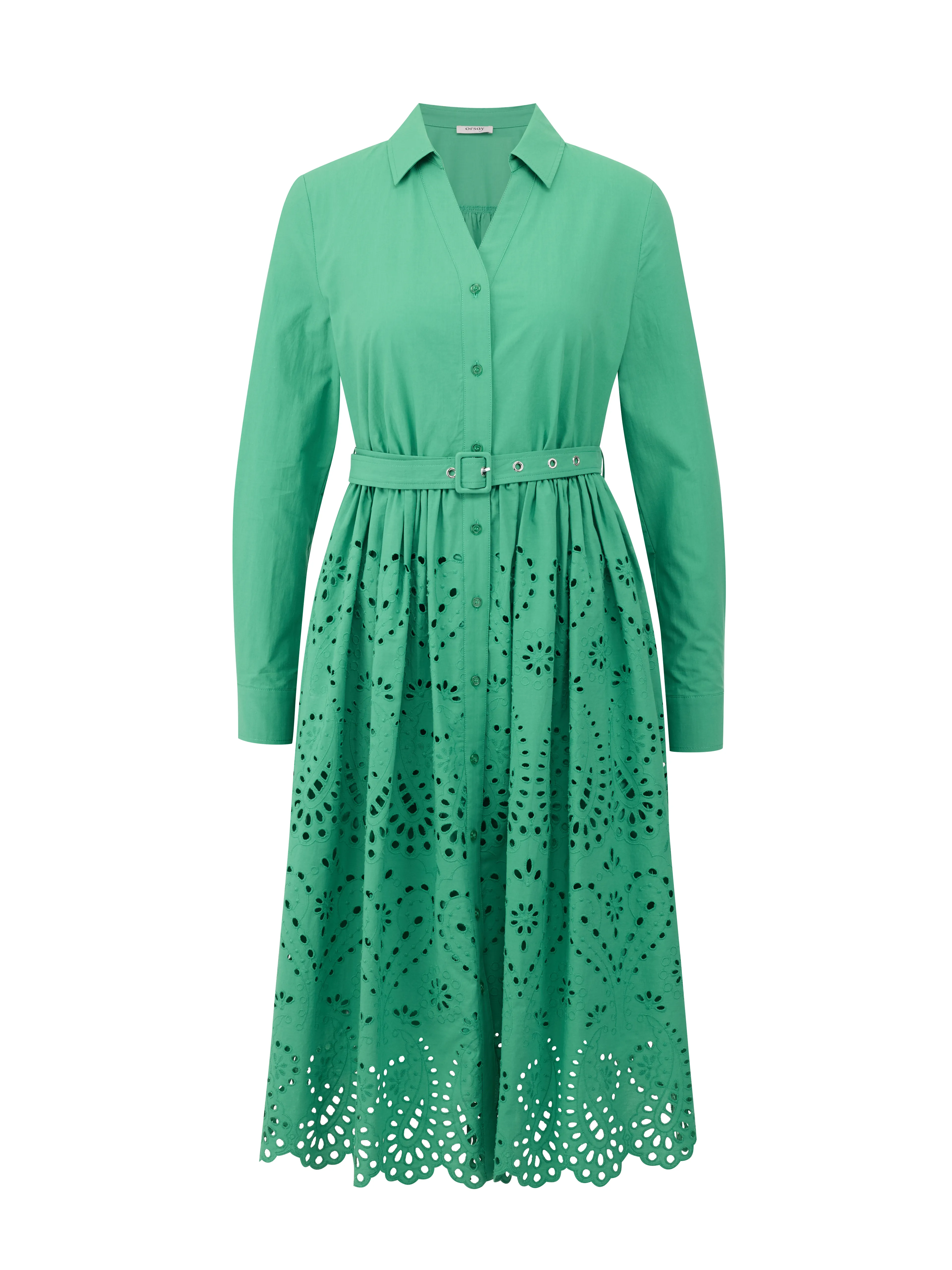 Grünes Damen Shirtkleid ORSAY