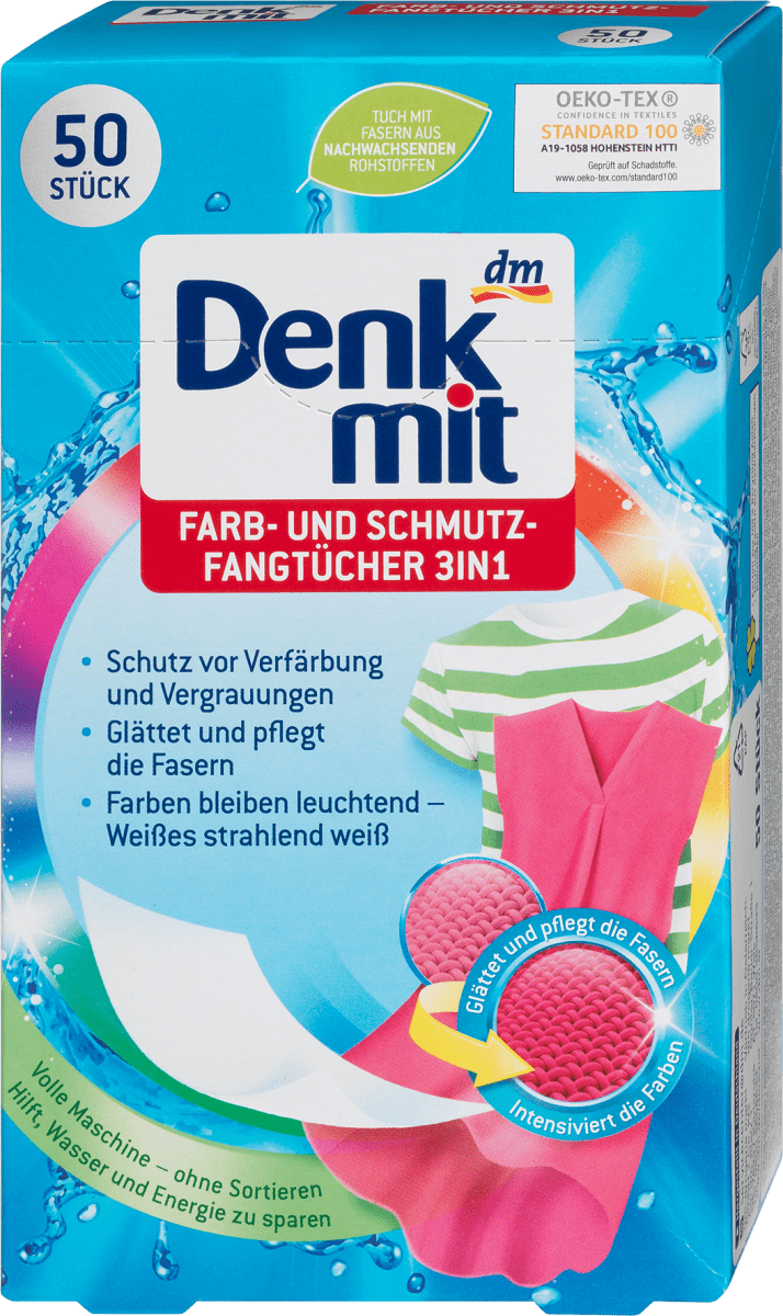 3in1 Farb- und Schmutzfangtücher, 50 St