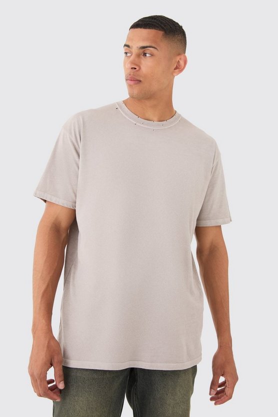 Zerrissenes Oversize T-Shirt