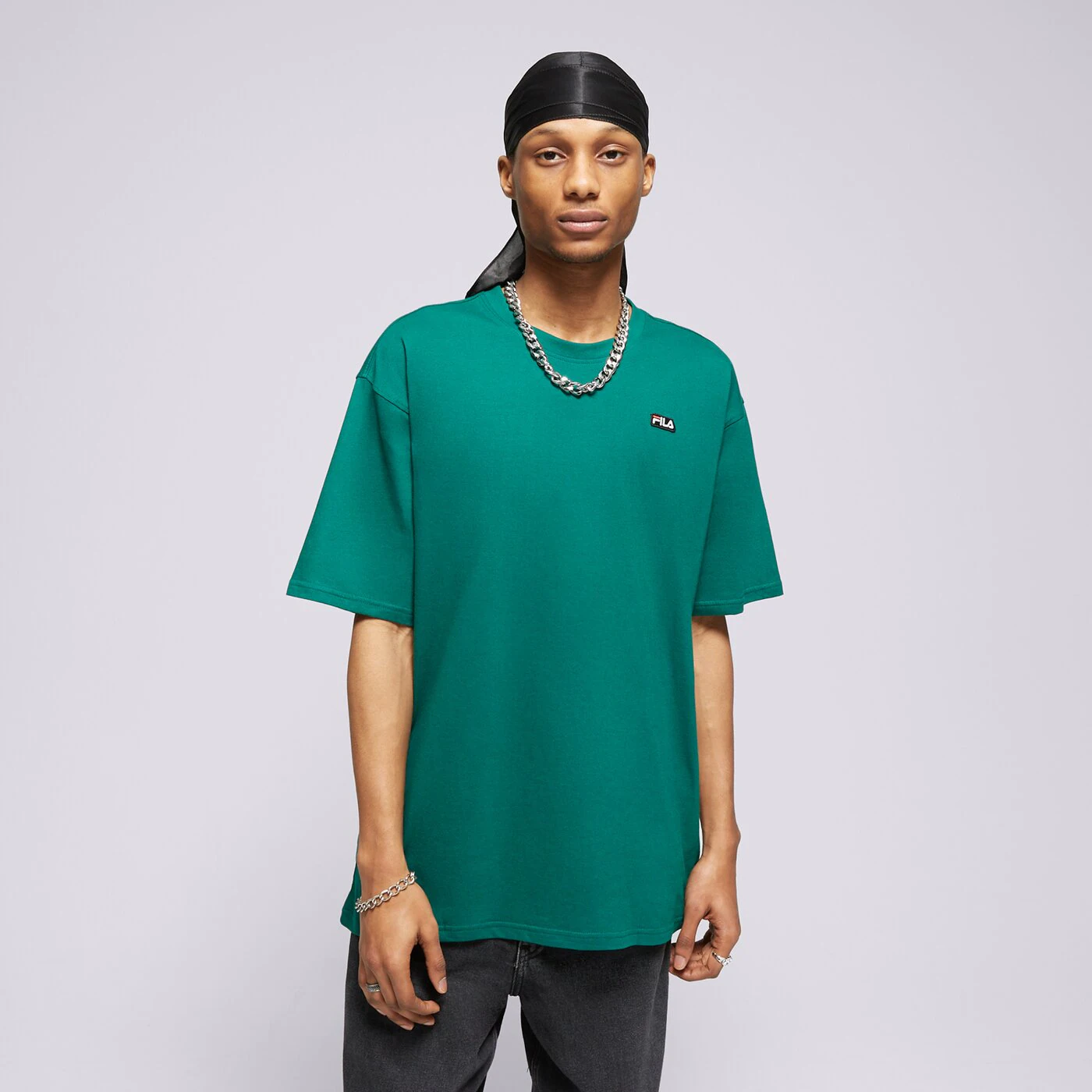 FILA T-SHIRT BADGE LOGO TEE Grün