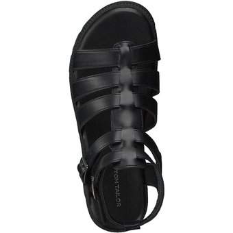 Tom Tailor Sandale in schwarz