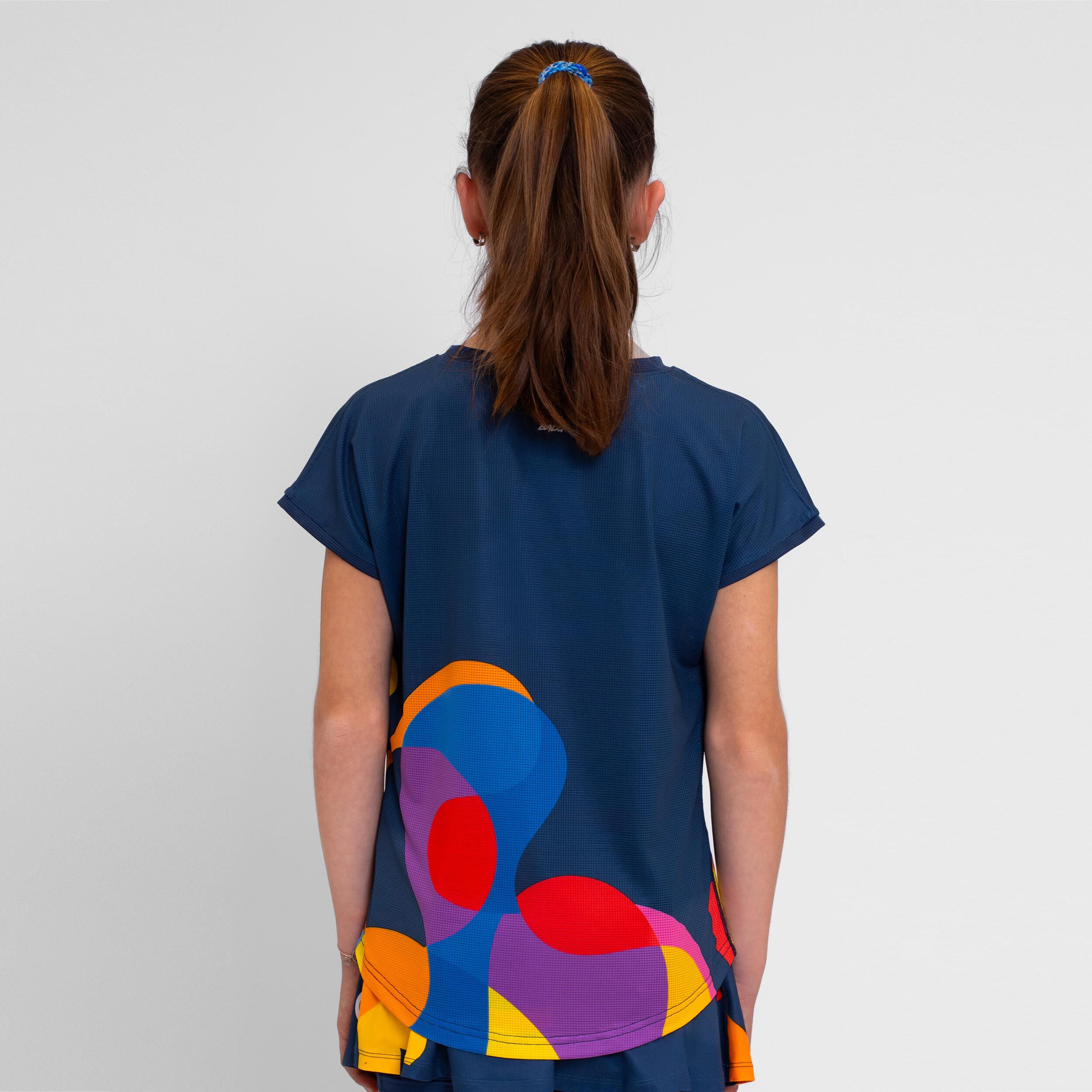 Twiggy T-Shirt Mädchen - Dunkelblau, Mehrfarbig