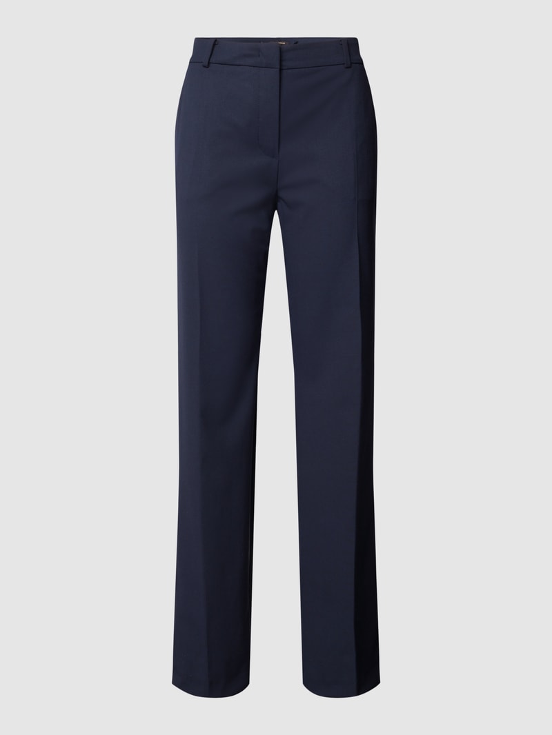 Hose mit seitlichen Eingrifftaschen in marineblau