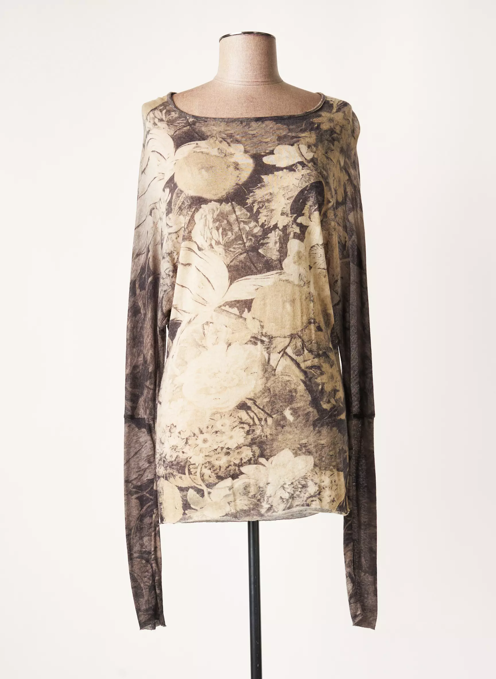 Lauren Vidal Tshirts Femme couleur beige