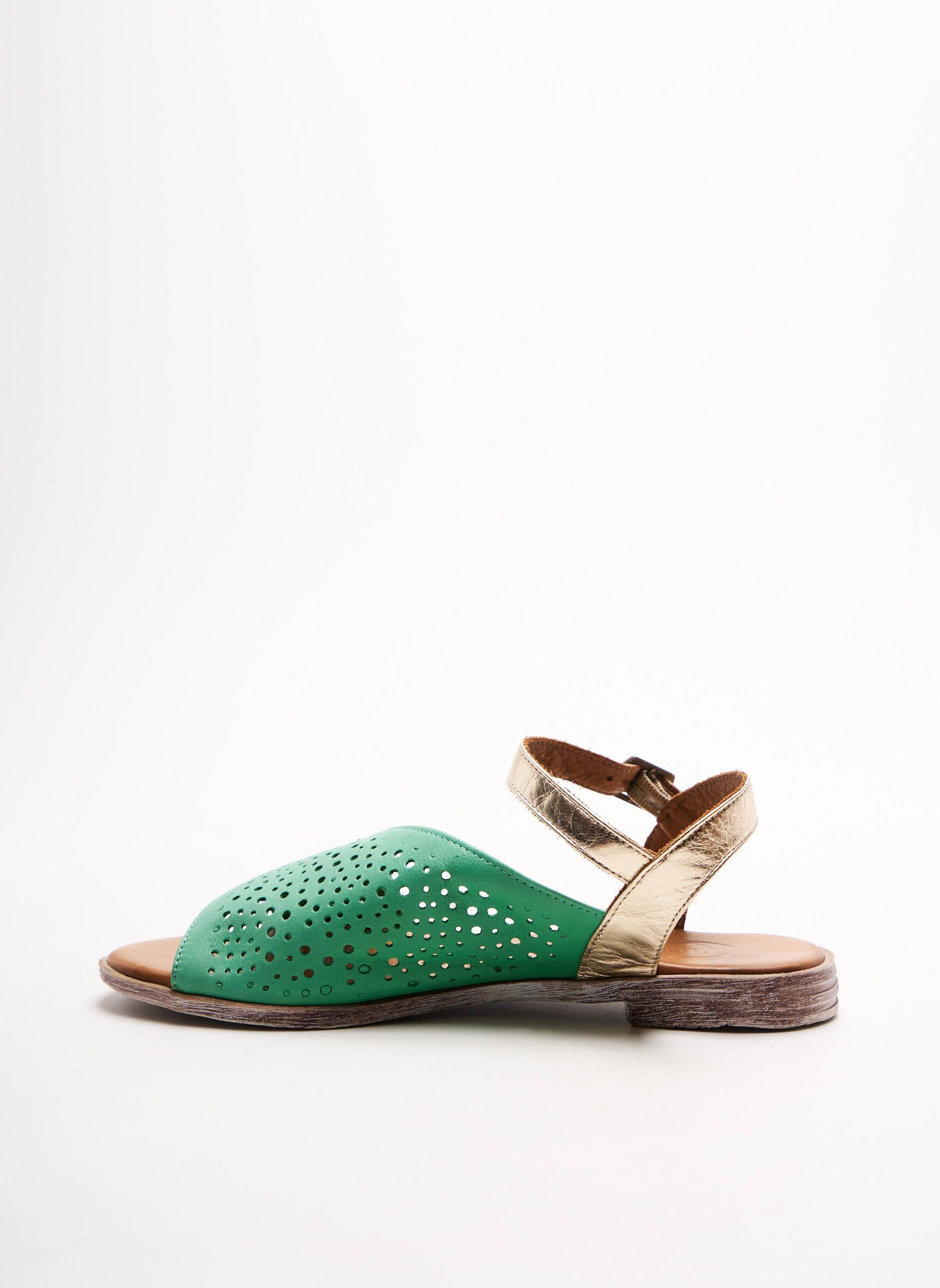 Lune L Autre Sandales Nu Pieds Femme couleur vert