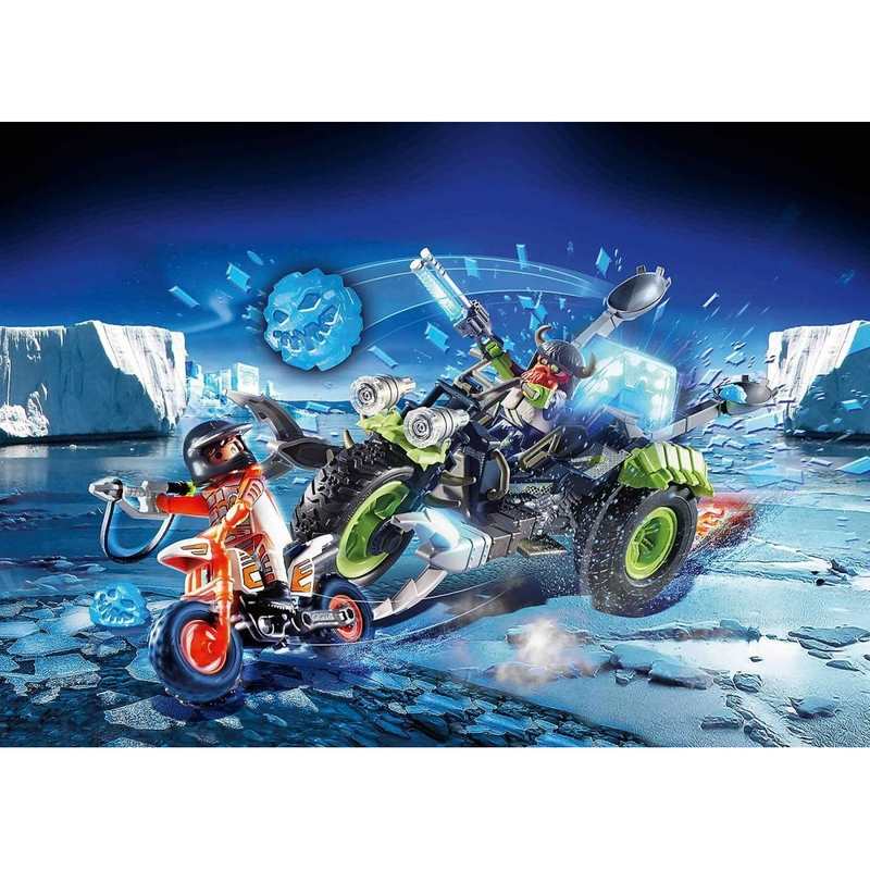 70232 Moto des neiges des Rebelles arctiques, Playmobil Top Agents