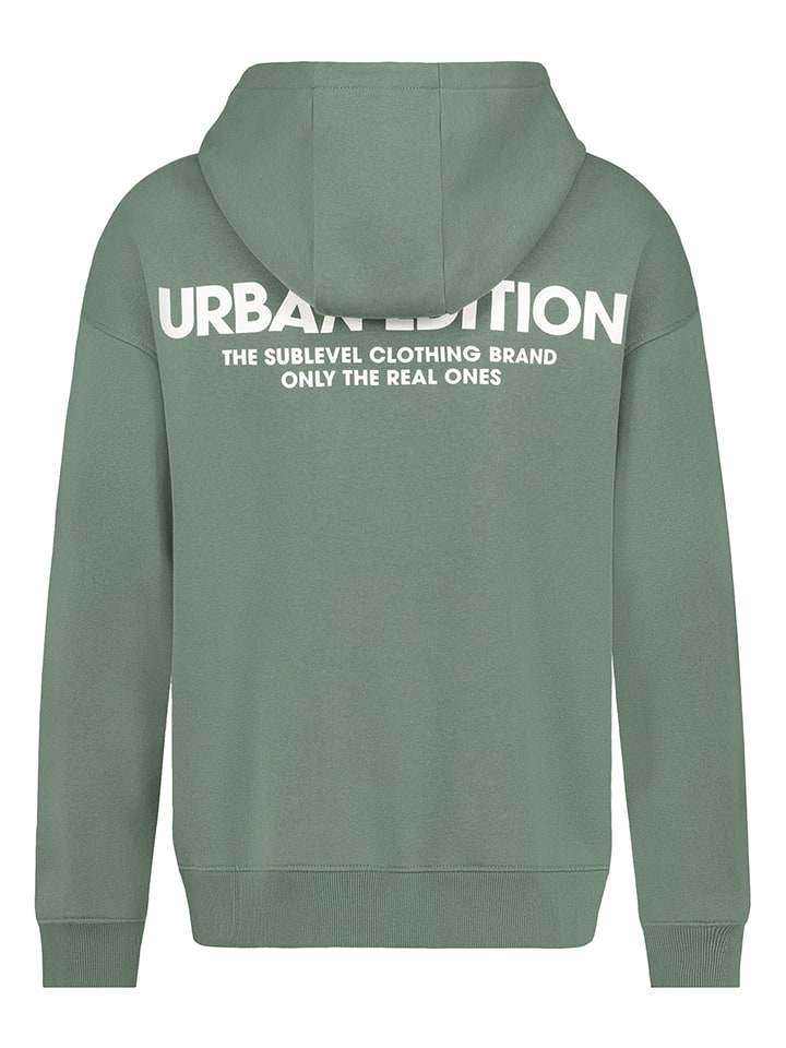 Sublevel Hoodie in Grün günstig kaufen