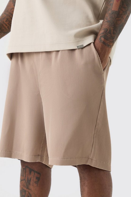Plus Shorts mit elastischem Bund