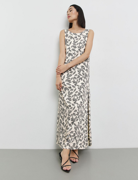 Ärmelloses Maxikleid mit Rückenausschnitt