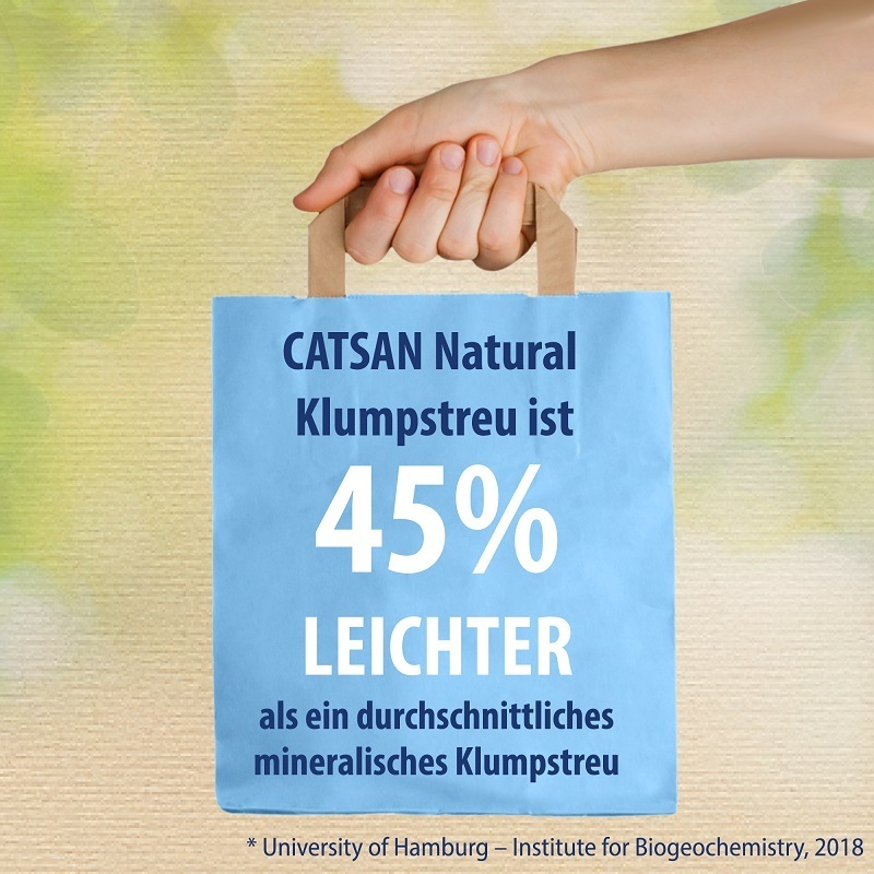 CATSAN Katzenstreu CATSAN Natural Klumpstreu 8 l