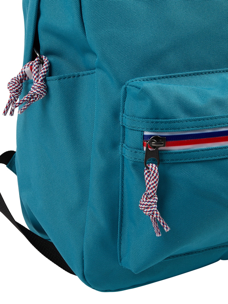 Rucksack mit Zweiwege-Reißverschluss Modell 'Upbeat' in petrol