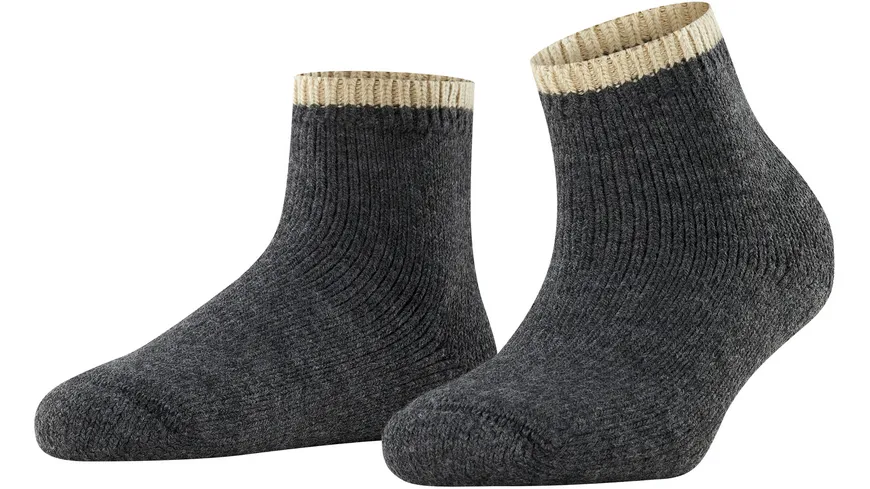 FALKE Damen Socken Cosy Plush ANTHRAZIT